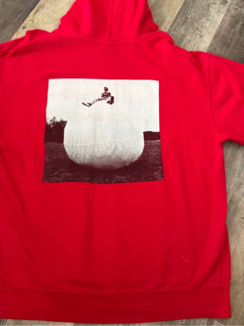Harry's House Red Hoodie - Unisex - Picture 6 of 7